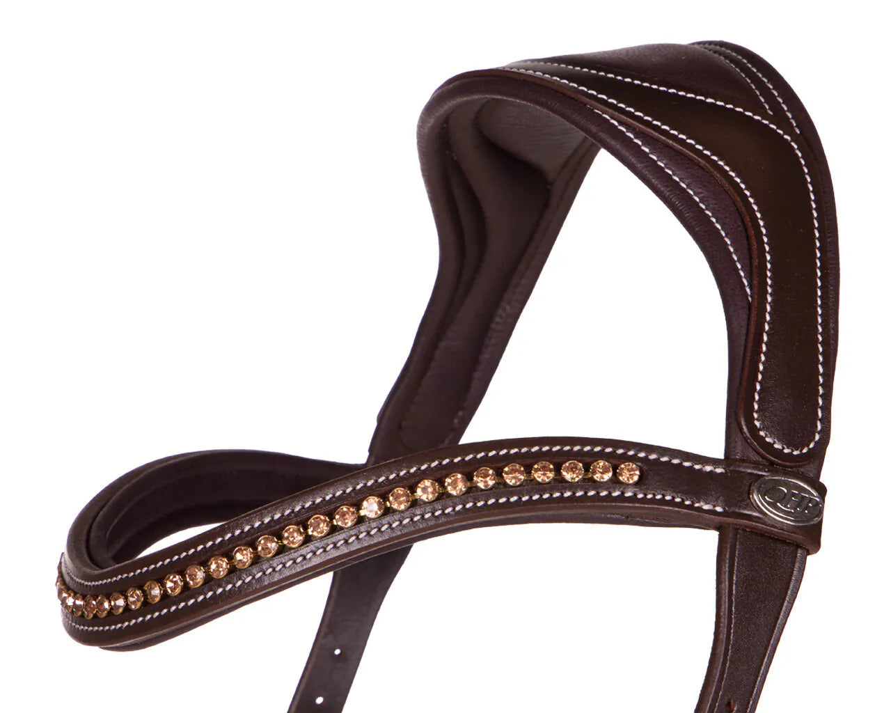 Cabezada inglesa Bitless Cabezada inglesa Anatomical incl. reins QHP para equitación - vista 4