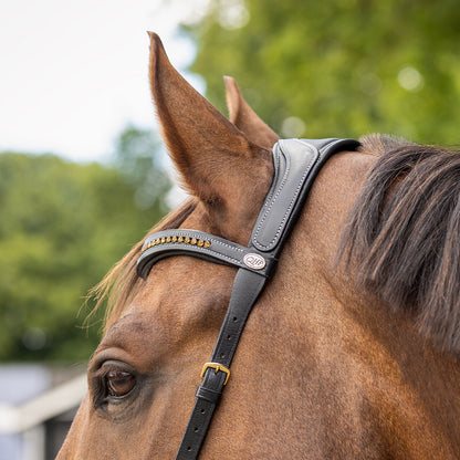 Cabezada inglesa Bitless Cabezada inglesa Anatomical incl. reins QHP para equitación - vista 17