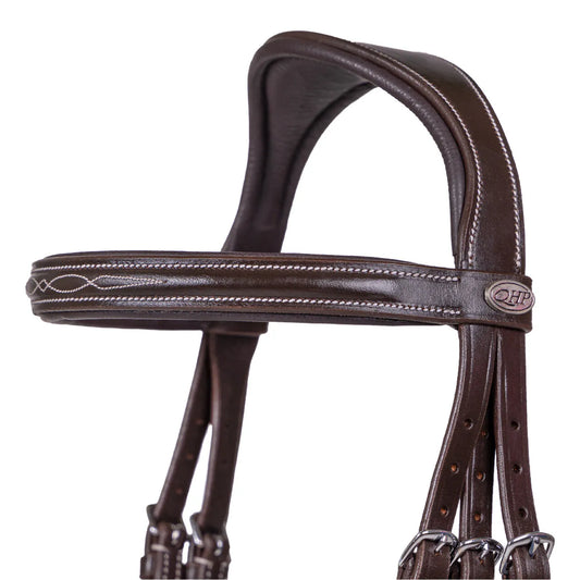 Cabezada inglesa Low Cabezada inglesa luxury incl. reins QHP para equitación - vista 2