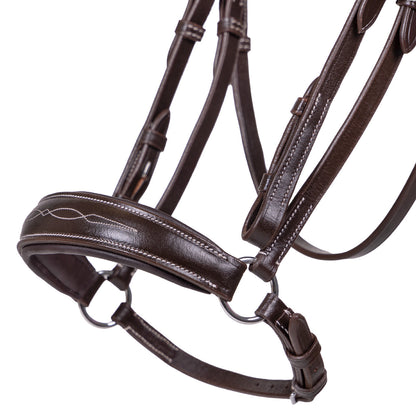 Cabezada inglesa Low Cabezada inglesa luxury incl. reins QHP para equitación - vista 3