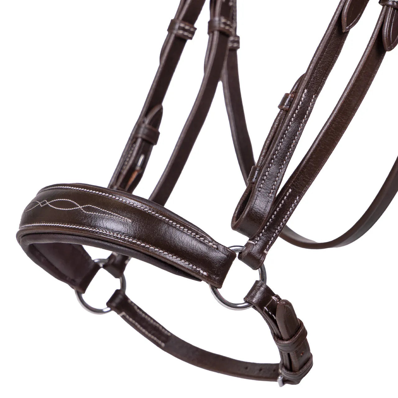 Cabezada inglesa Low Cabezada inglesa luxury incl. reins QHP para equitación - vista 4