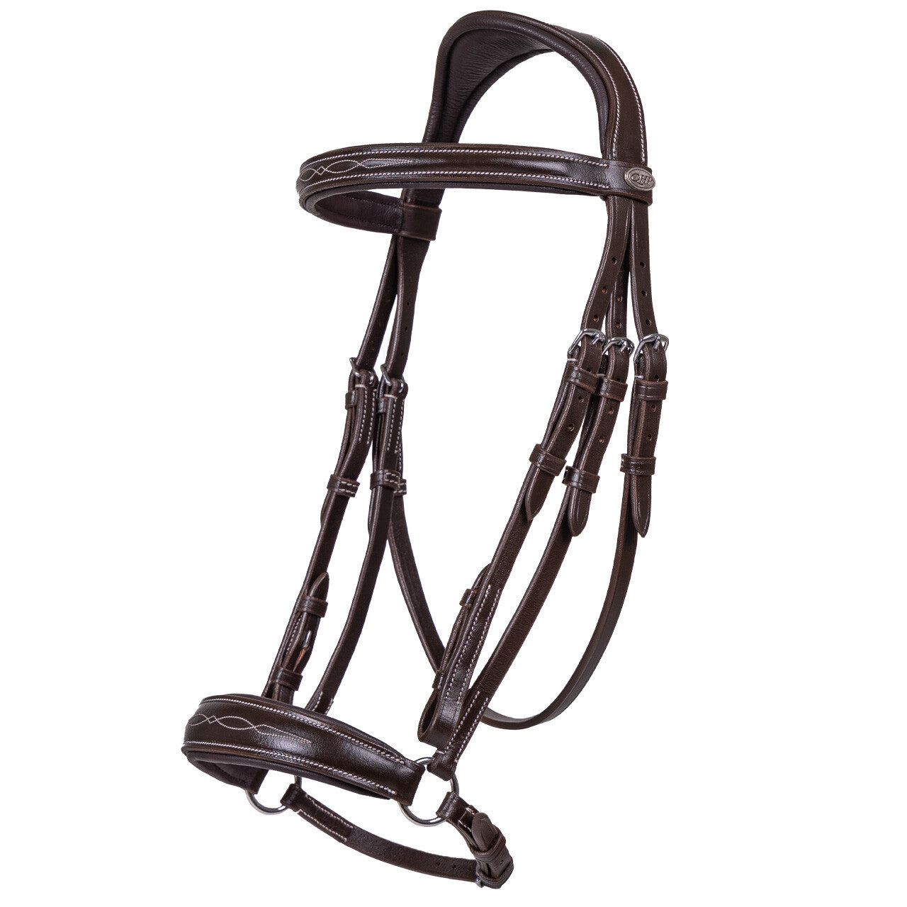 Cabezada inglesa Low Cabezada inglesa luxury incl. reins QHP para equitación - vista 9