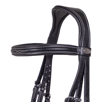Cabezada inglesa Low Cabezada inglesa luxury incl. reins QHP para equitación - vista 11
