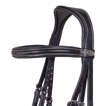 Cabezada inglesa Low Cabezada inglesa luxury incl. reins QHP para equitación - vista 12
