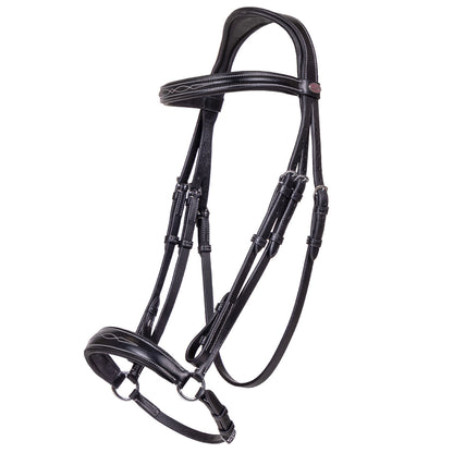 Cabezada inglesa Low Cabezada inglesa luxury incl. reins QHP para equitación - vista 19