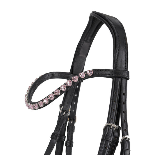 Cabezada inglesa Cabezada inglesa Bixie incl. reins QHP para equitación