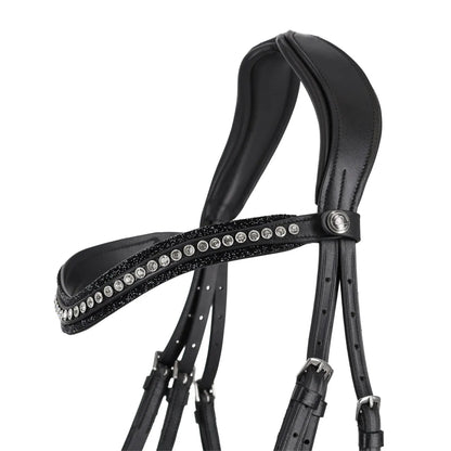 Cabezada inglesa Cabezada inglesa Skye incl. reins QHP para equitación - vista 4