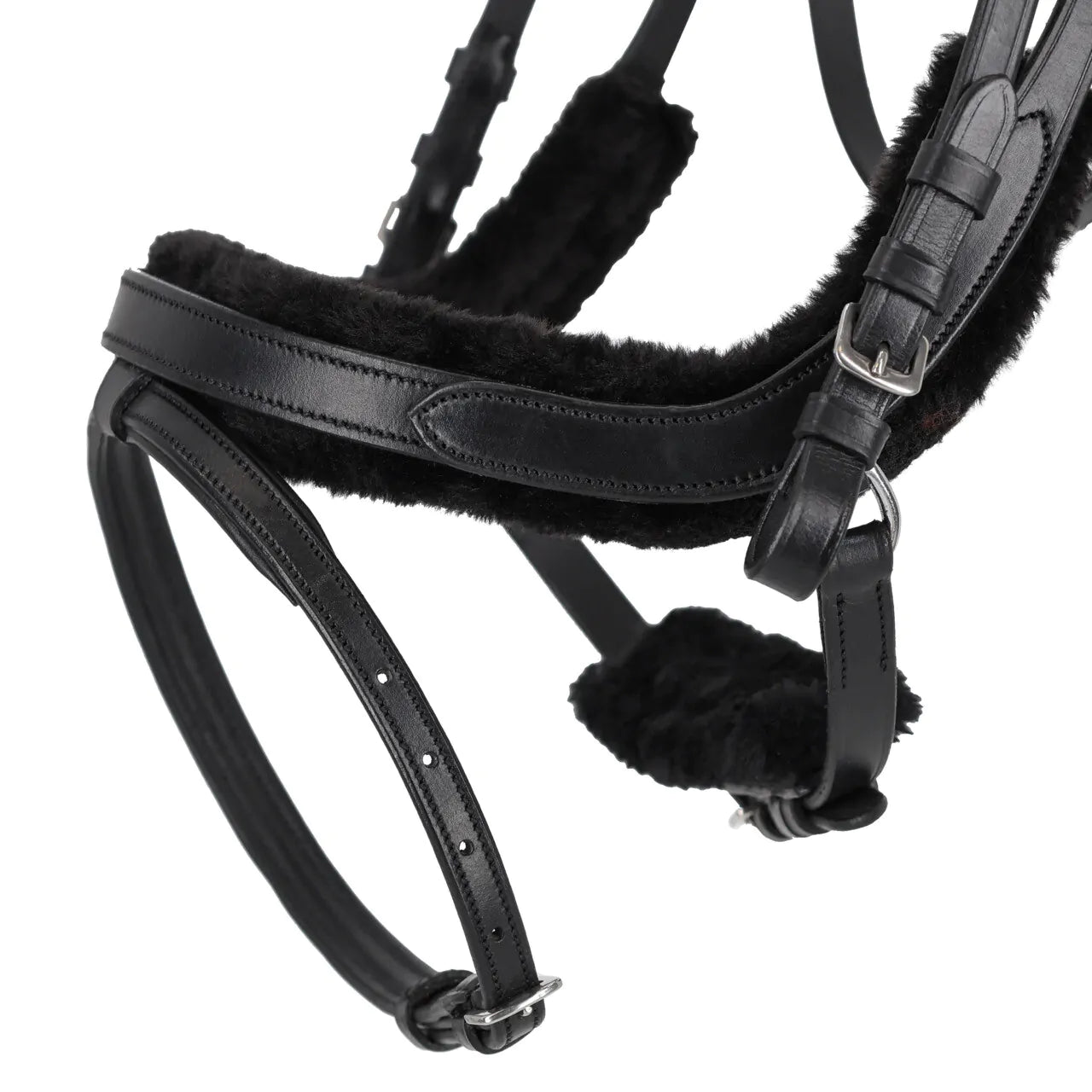 Cabezada inglesa Cabezada inglesa Sensisoft incl. reins QHP para equitación - vista 10