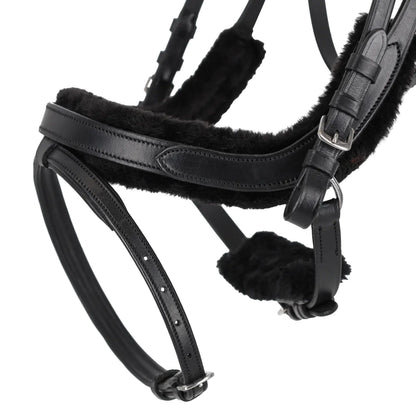 Cabezada inglesa Cabezada inglesa Sensisoft incl. reins QHP para equitación - vista 10
