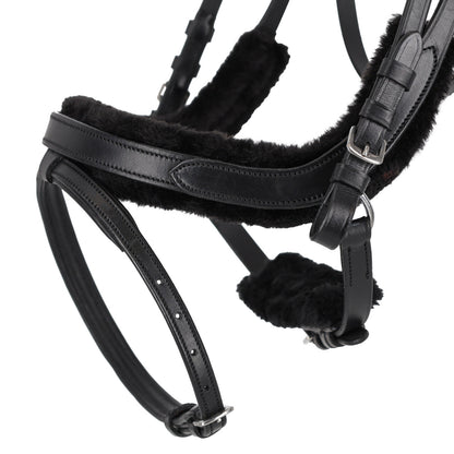 Cabezada inglesa Cabezada inglesa Sensisoft incl. reins QHP para equitación - vista 38