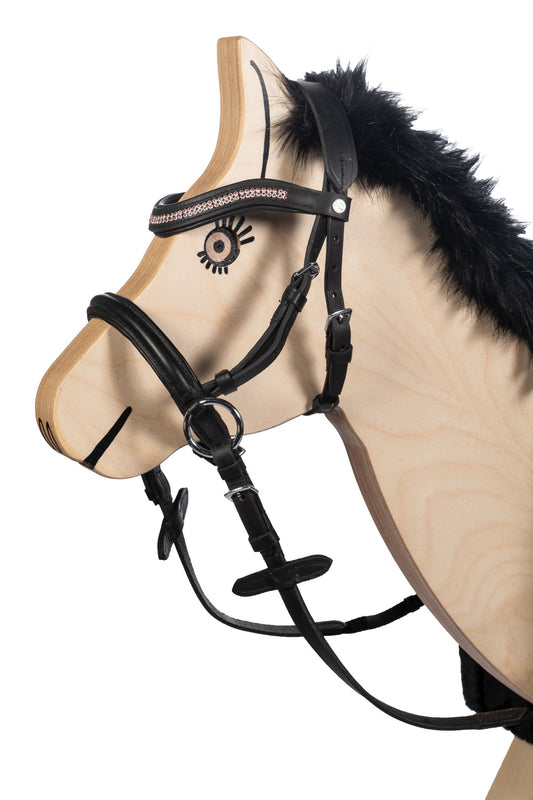 Cabezada Bitless -Funny Horses-para caballos de m. HKM para equitación - vista 2