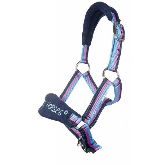 Cabezada de cuadras HKM Head Collar Funny Horses para equitación - vista 2