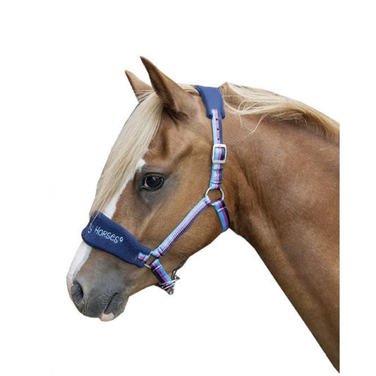 Cabezada de cuadras HKM Head Collar Funny Horses para equitación