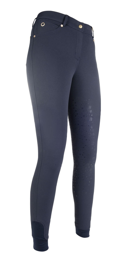 Pantalones de montar -LG Basic- culera full s. HKM para equitación