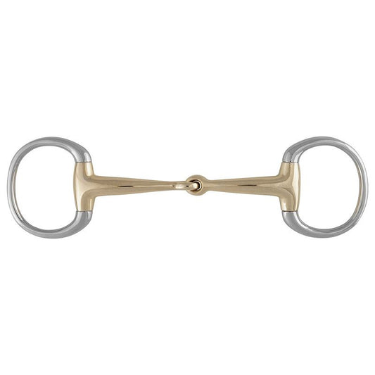 Accesorio ecuestre Eggbutt Snaffles Stübben Egg Butt Bit / Bradoon SWEET COPPER single jointed para equitación