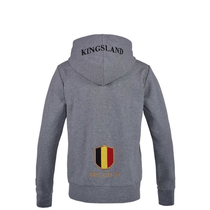 Sweat Kingsland Equestrian Kingsland Sweat à Capuche Zippé Unisexe Equibel detalle 2