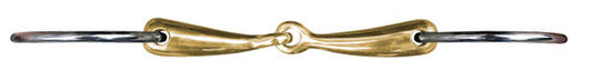 Embocaduras Filete verdum, 16 mm, argentan, anillas de inox HKM para equitación - vista 2