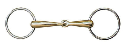 Filete verdum, 18 mm, argentan, anillas de inox - HKM