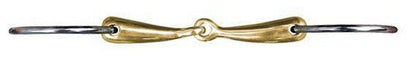 Filete verdum, 18 mm, argentan, anillas de inox - HKM