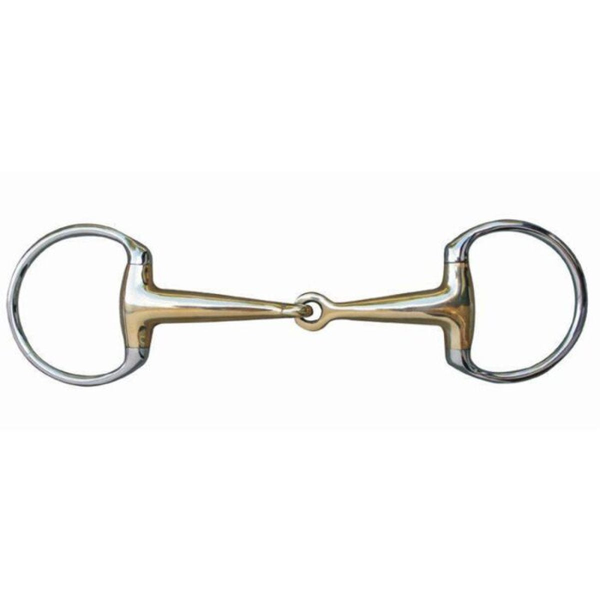 Filete oliva, 16 mm, argentan, anillas de inox