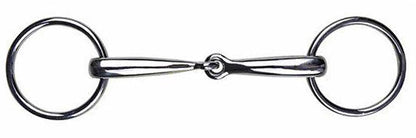 Embocaduras Filete de inox, 14 mm HKM para equitación