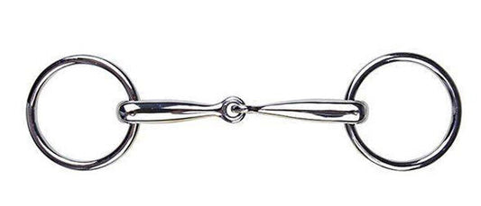 Embocaduras Filete para Shetty 12 mm de inox HKM para equitación