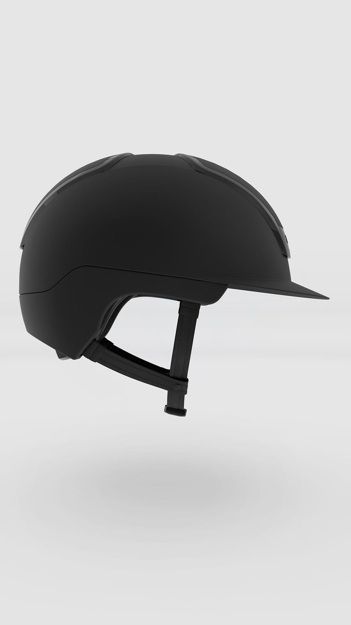 Casco KASK Nemesi Smokey Black · vista lateral