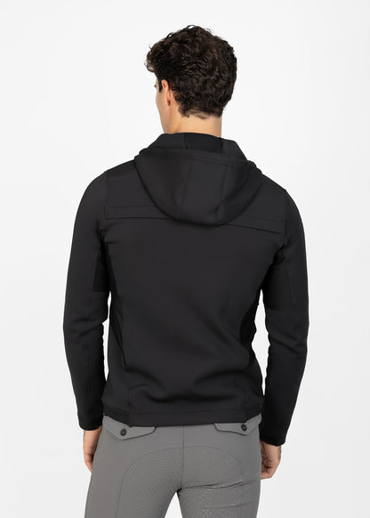 Producto ecuestre Maximilian Equestrian Club Zip Hoodie (Black) detalle 5
