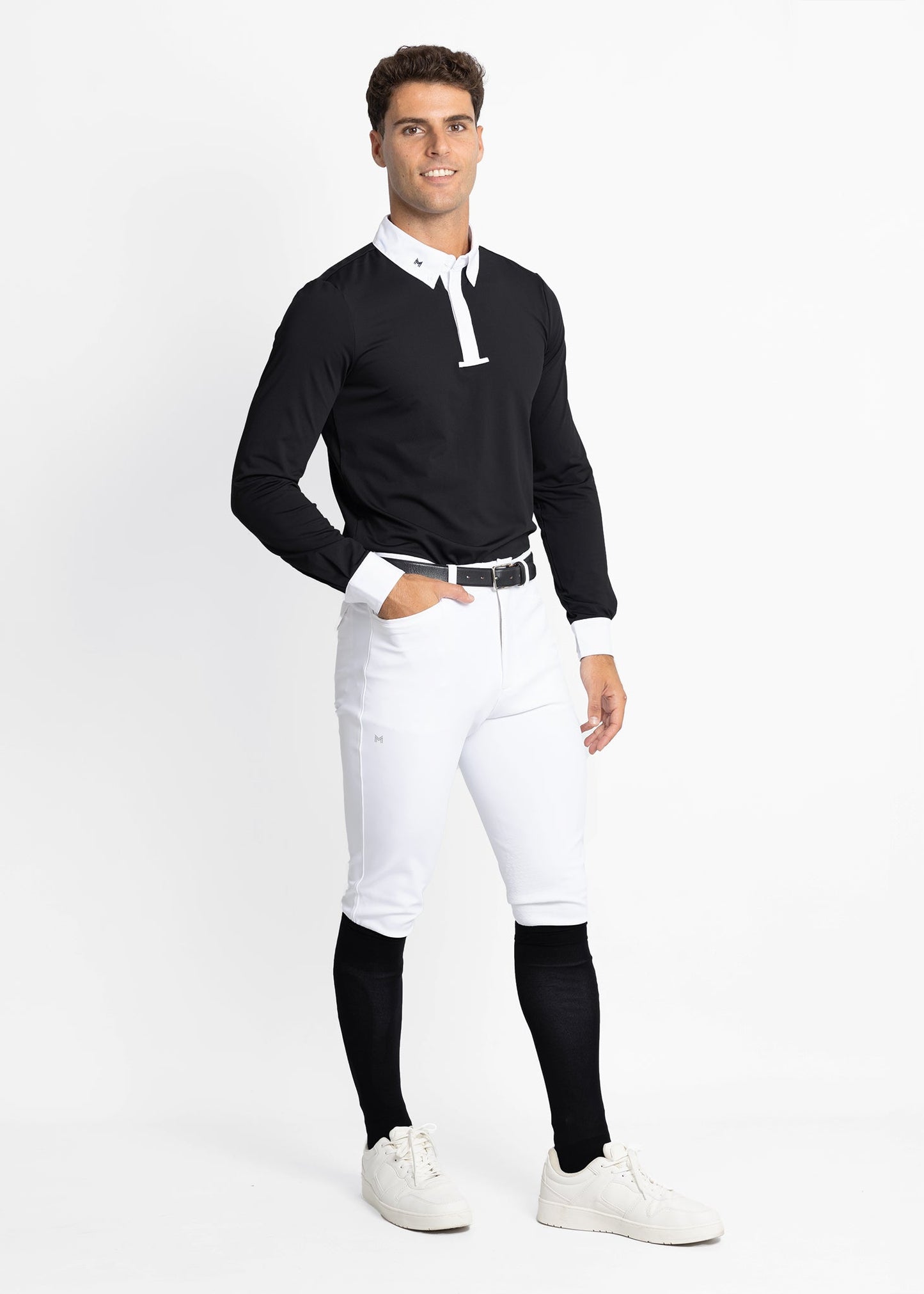 Camiseta técnica Maximilian Equestrian Active Long Sleeve Competition Shirt detalle 5
