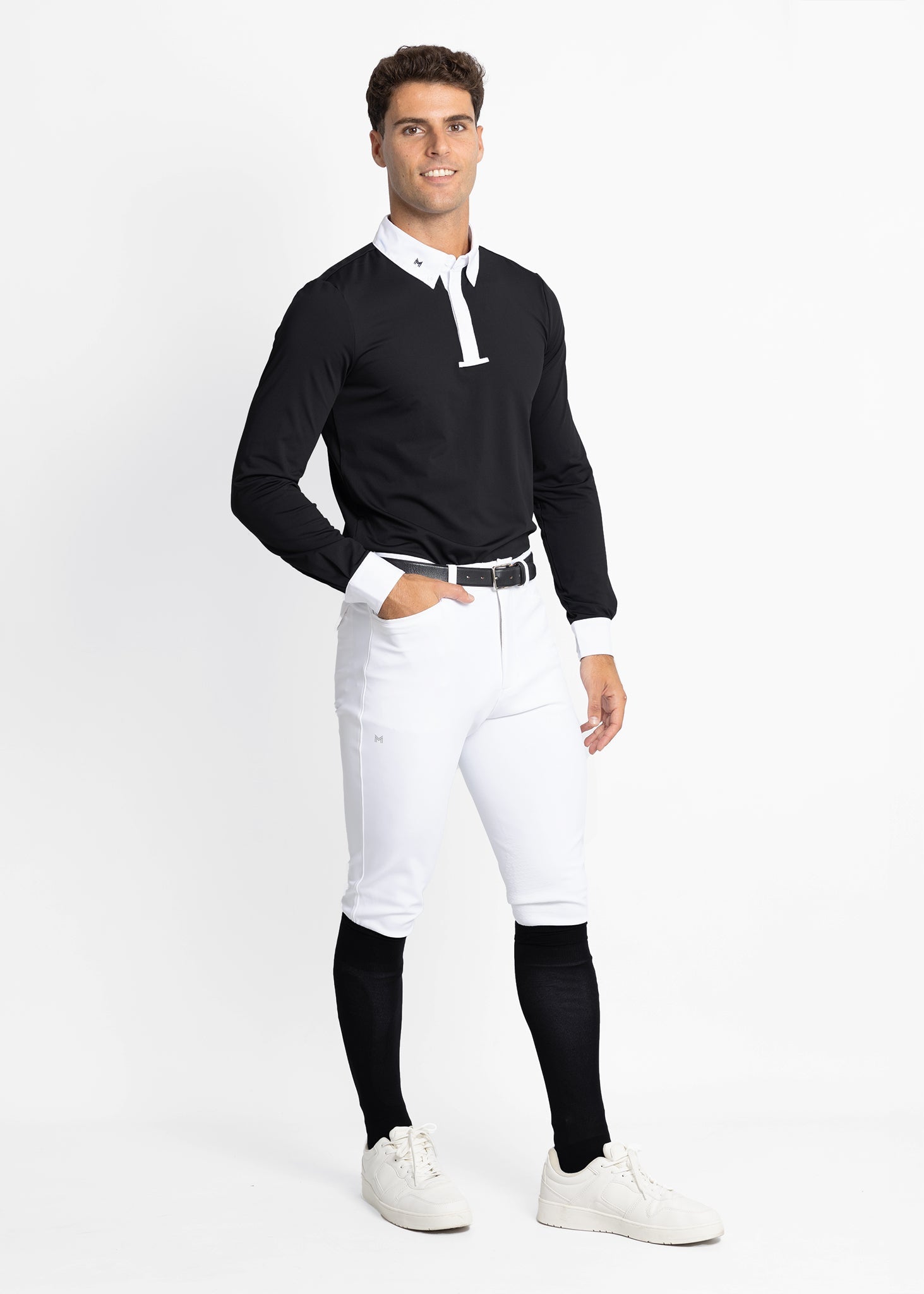 Camiseta técnica Maximilian Equestrian Active Long Sleeve Competition Shirt detalle 5