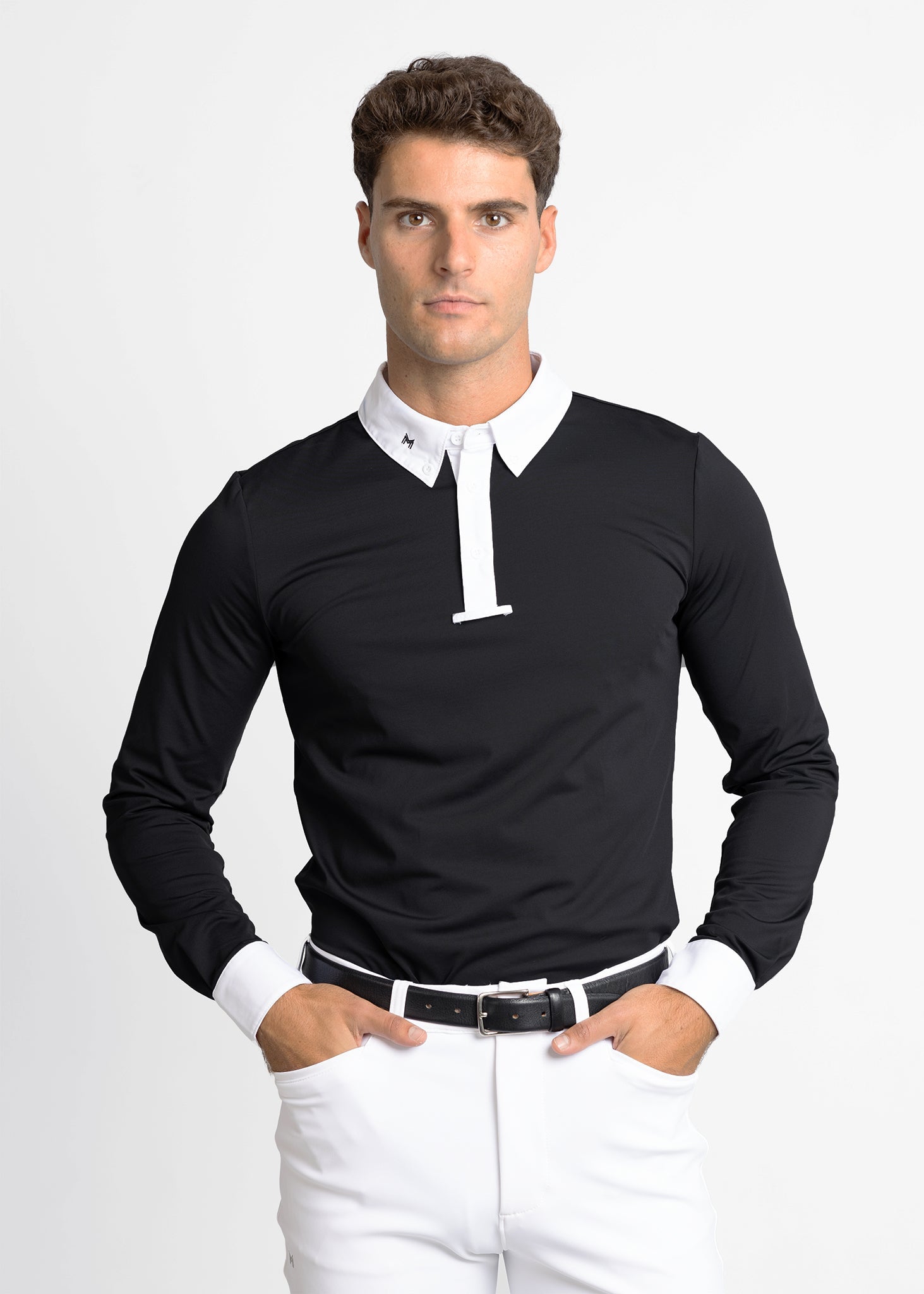 Camiseta técnica Maximilian Equestrian Active Long Sleeve Competition Shirt detalle 2
