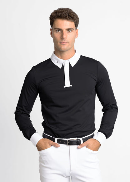 Camiseta técnica Maximilian Equestrian Active Long Sleeve Competition Shirt detalle 2