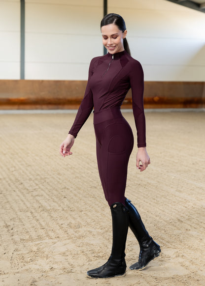 Base Layer Frame Manga Larga Maximilian Burgundy