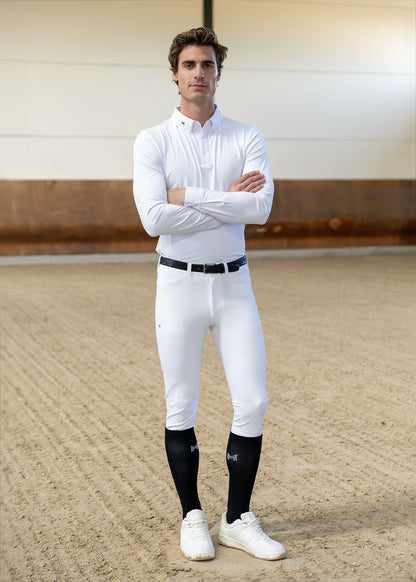 Camiseta técnica Maximilian Equestrian Active Long Sleeve Competition Shirt detalle 8