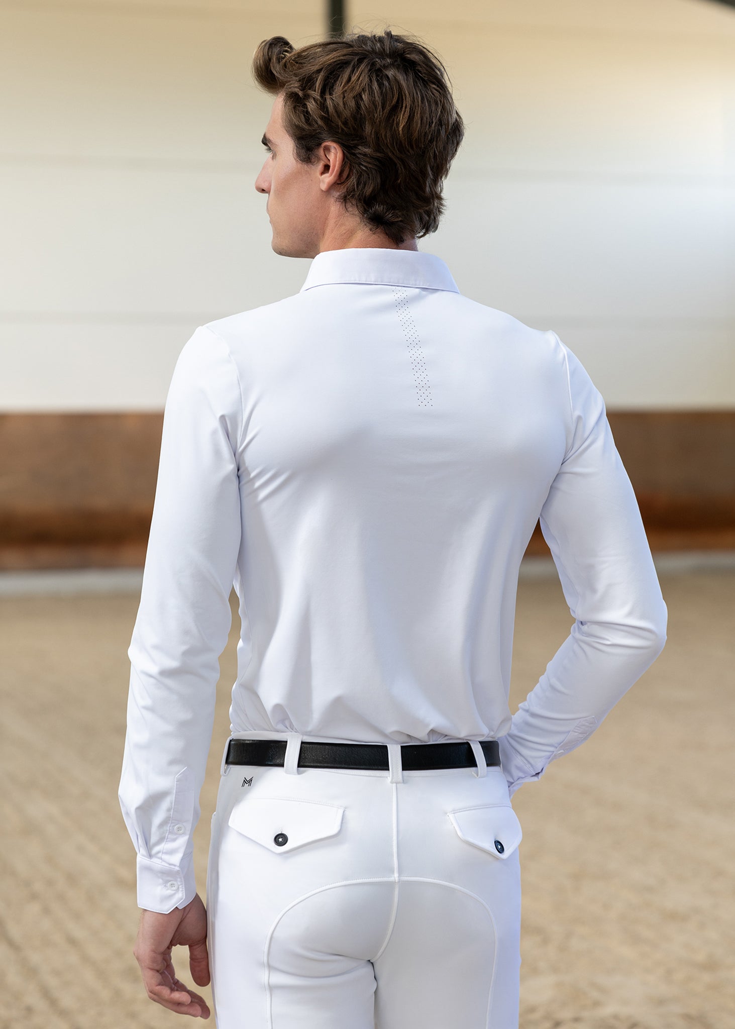 Camiseta técnica Maximilian Equestrian Active Long Sleeve Competition Shirt detalle 3