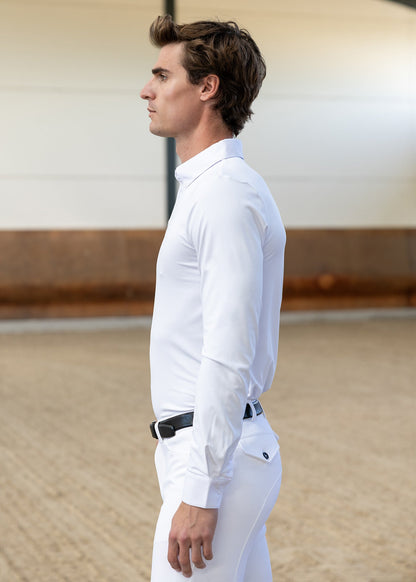 Camiseta técnica Maximilian Equestrian Active Long Sleeve Competition Shirt detalle 4
