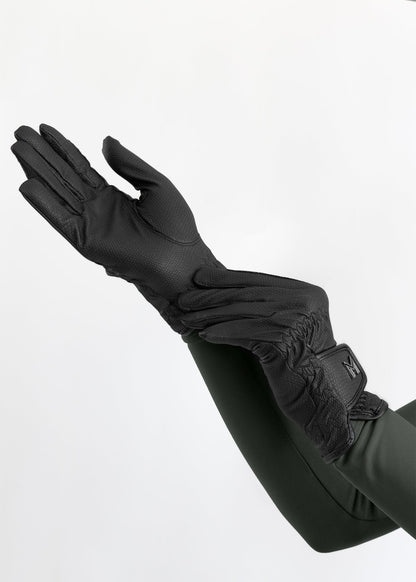 Producto ecuestre Maximilian Equestrian Emblem Riding Gloves (Black) detalle 4