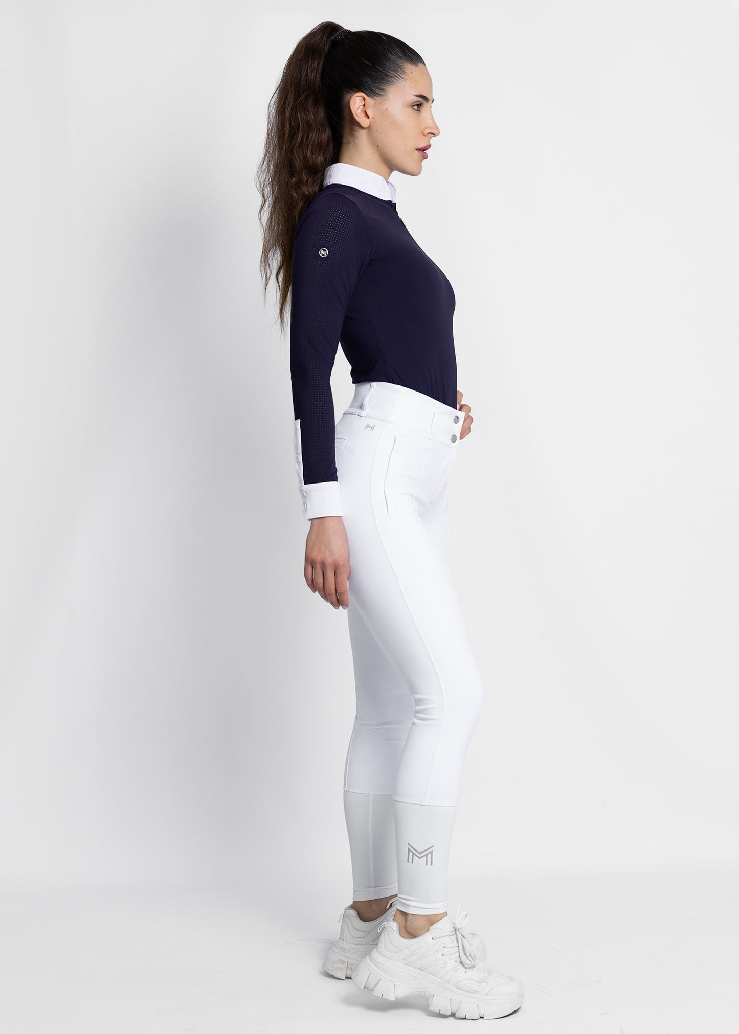 Producto ecuestre Maximilian Equestrian Honour Breeches (White) detalle 2