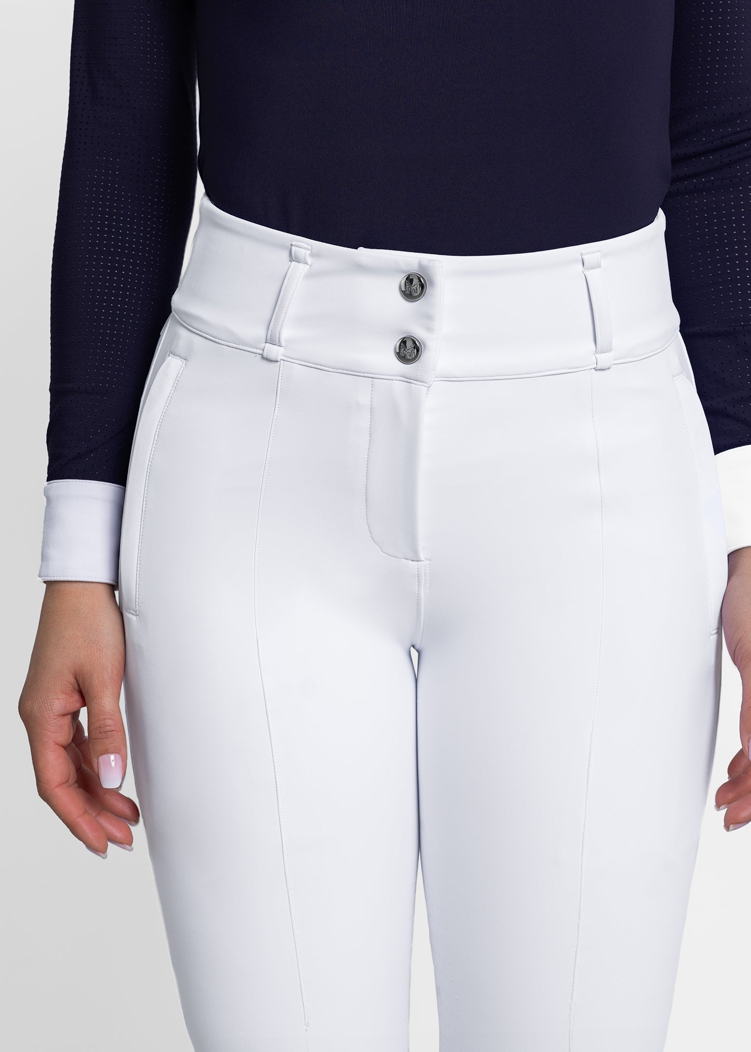 Producto ecuestre Maximilian Equestrian Honour Breeches (White) detalle 11