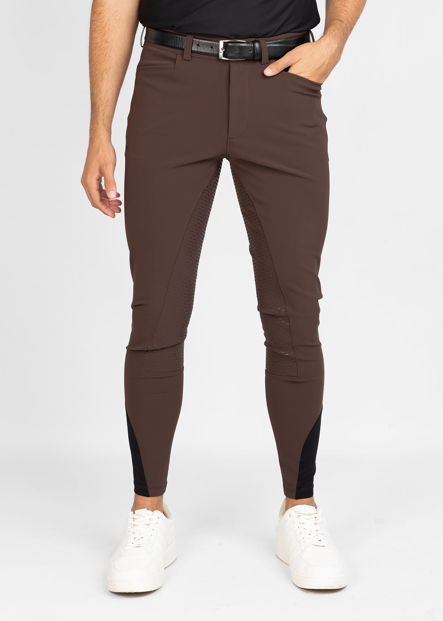 Producto ecuestre Maximilian Equestrian Performance Breeches (Chocolate) vista principal
