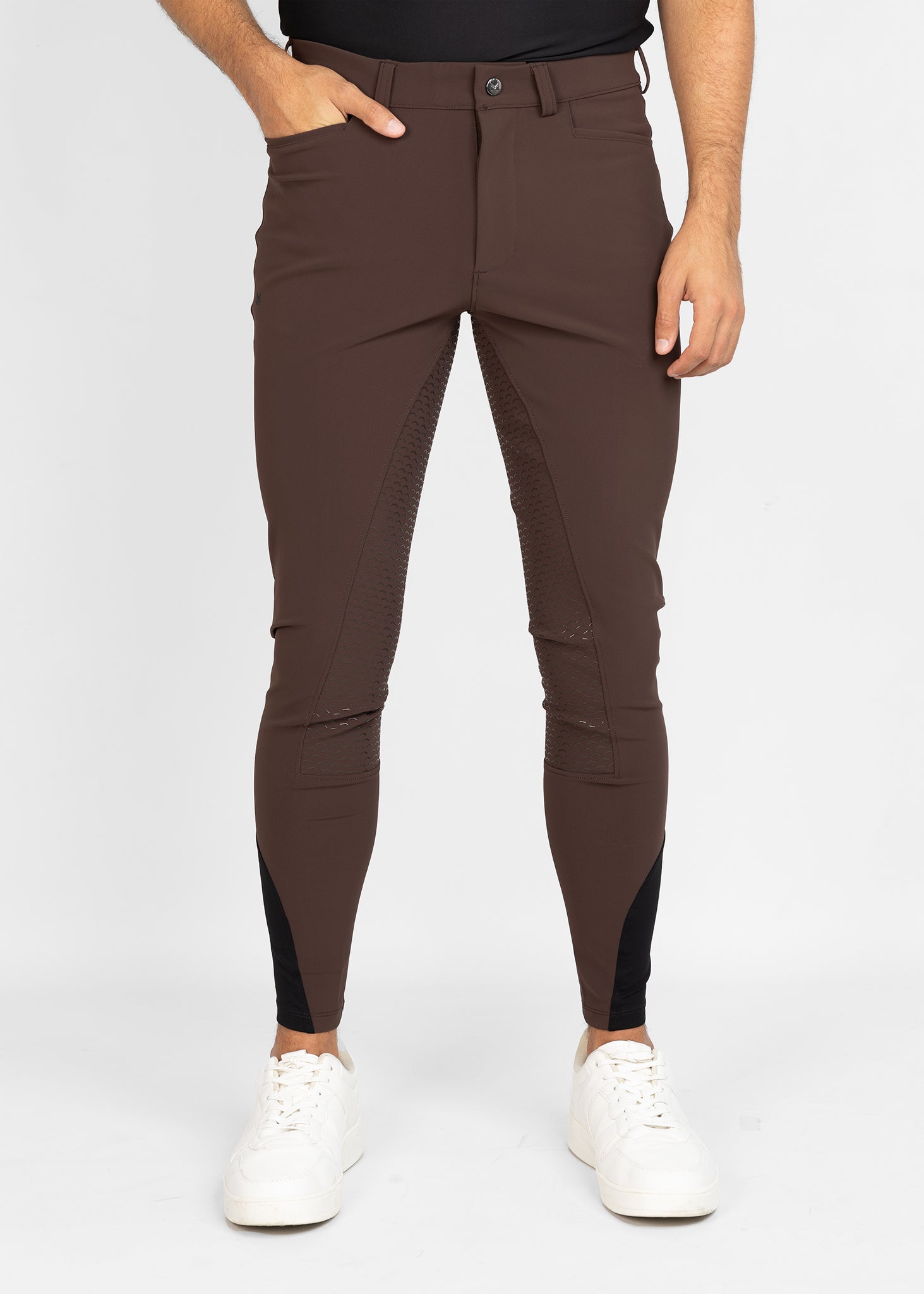 Producto ecuestre Maximilian Equestrian Performance Breeches (Chocolate) detalle 6