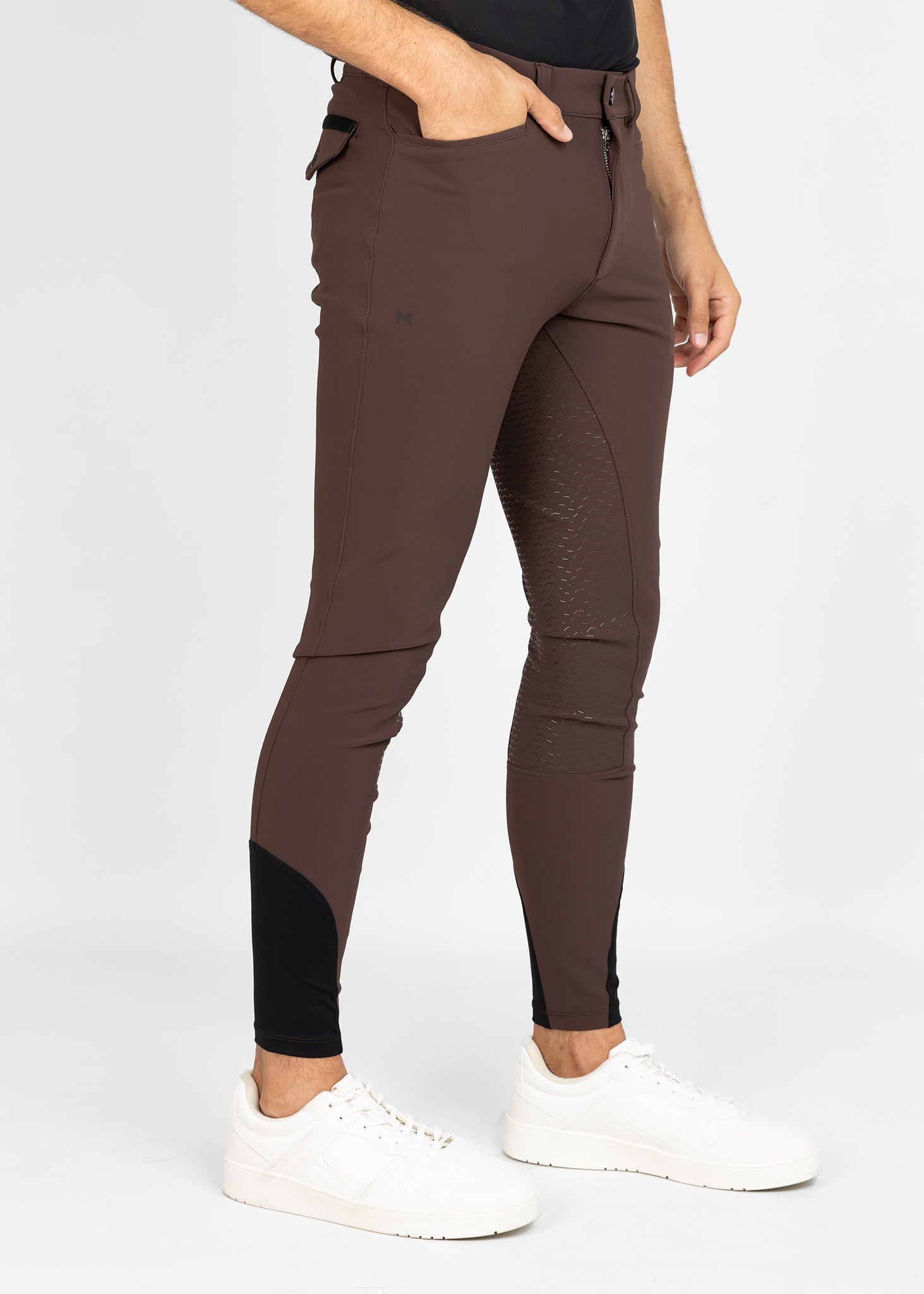 Producto ecuestre Maximilian Equestrian Performance Breeches (Chocolate) detalle 5