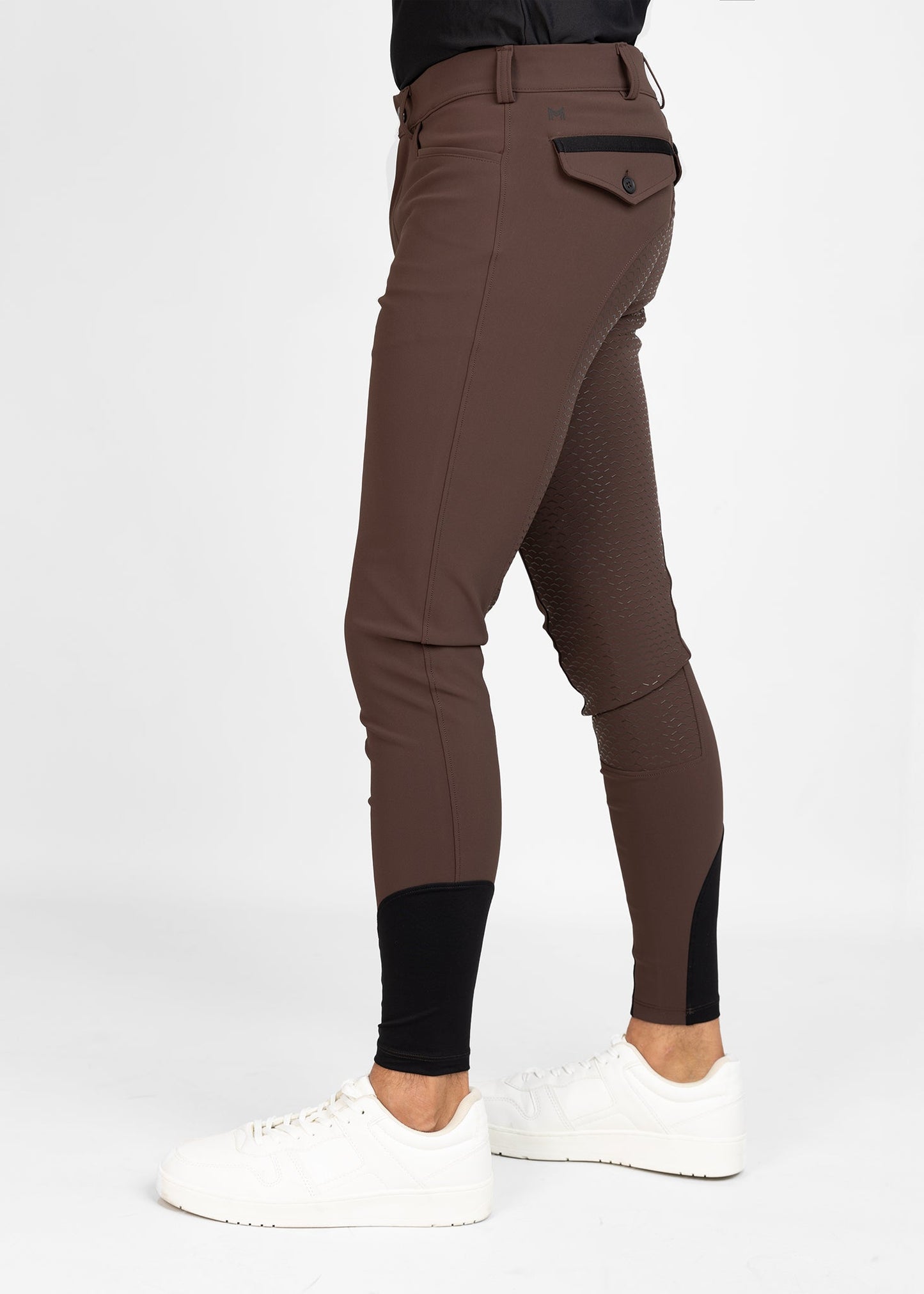 Producto ecuestre Maximilian Equestrian Performance Breeches (Chocolate) detalle 4