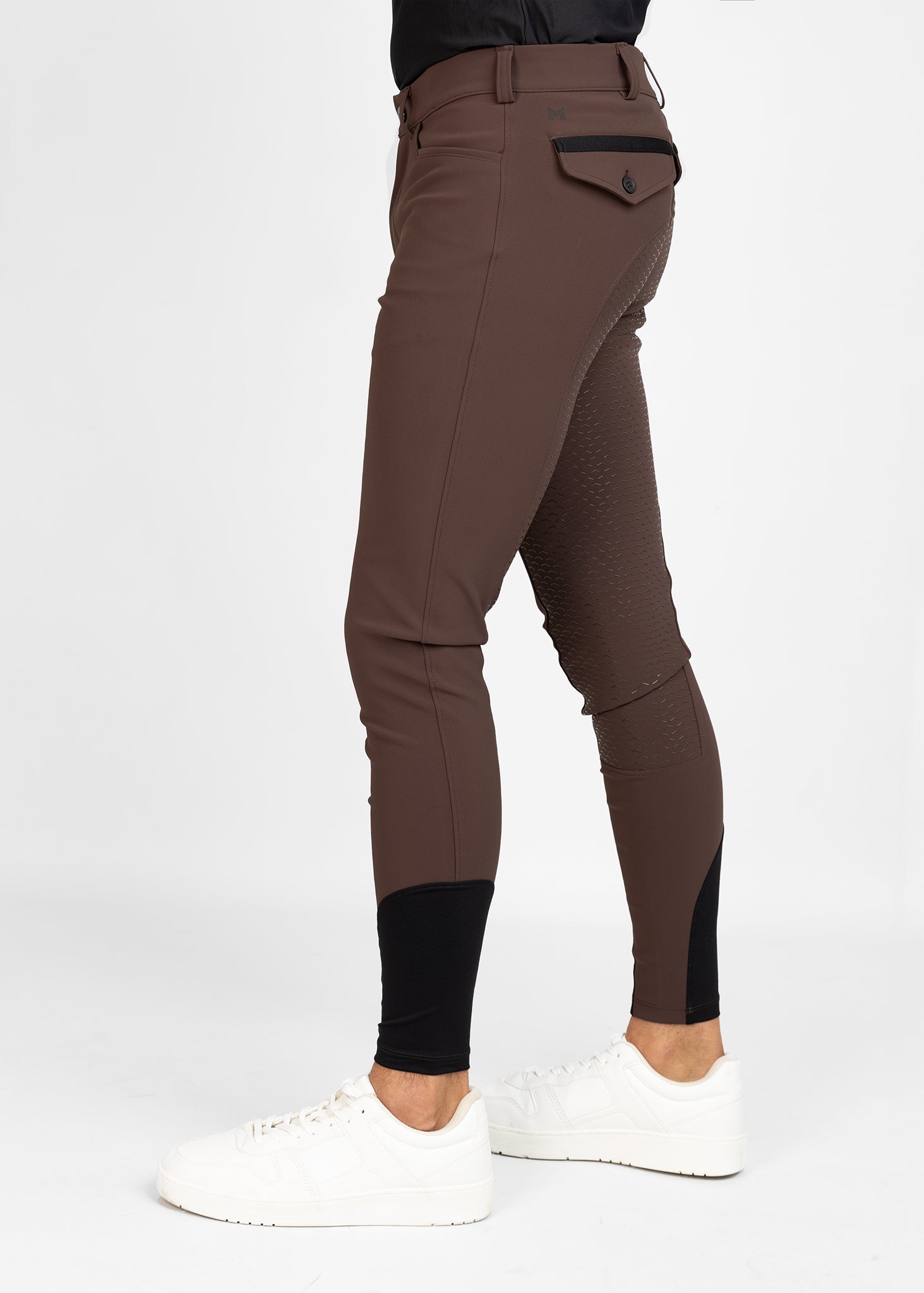 Producto ecuestre Maximilian Equestrian Performance Breeches (Chocolate) detalle 4