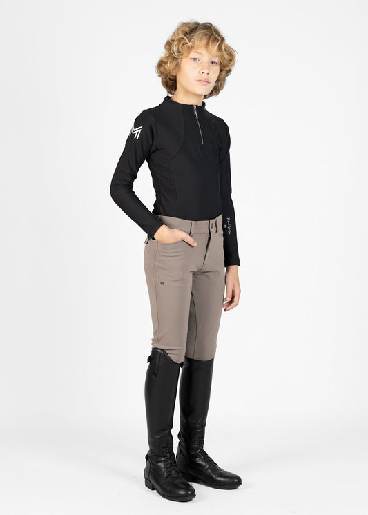 Pantalones Maximilian Equestrian YR Performance pantalón de equitación (Taupe) para equitación