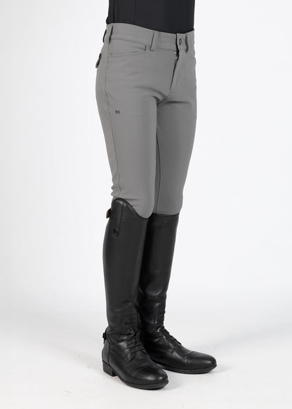 Producto ecuestre Maximilian Equestrian YR Performance Breeches (Grey) detalle 2