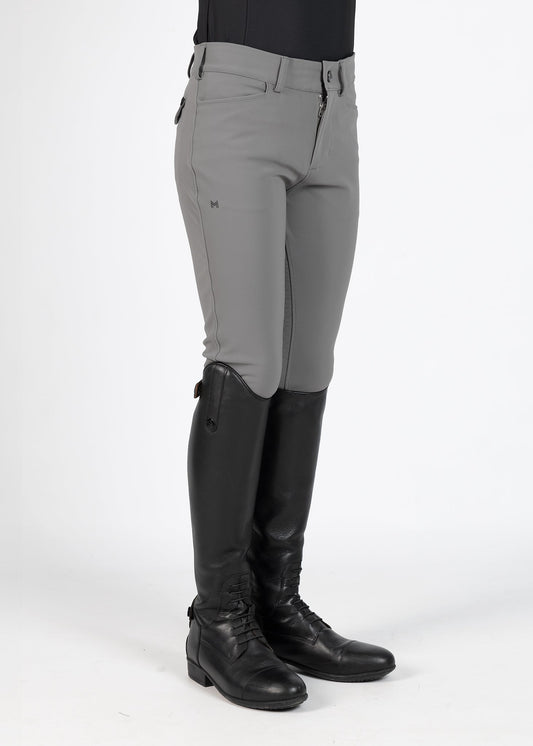 Pantalones Maximilian Equestrian YR Performance pantalón de equitación (Grey) para equitación - vista 2