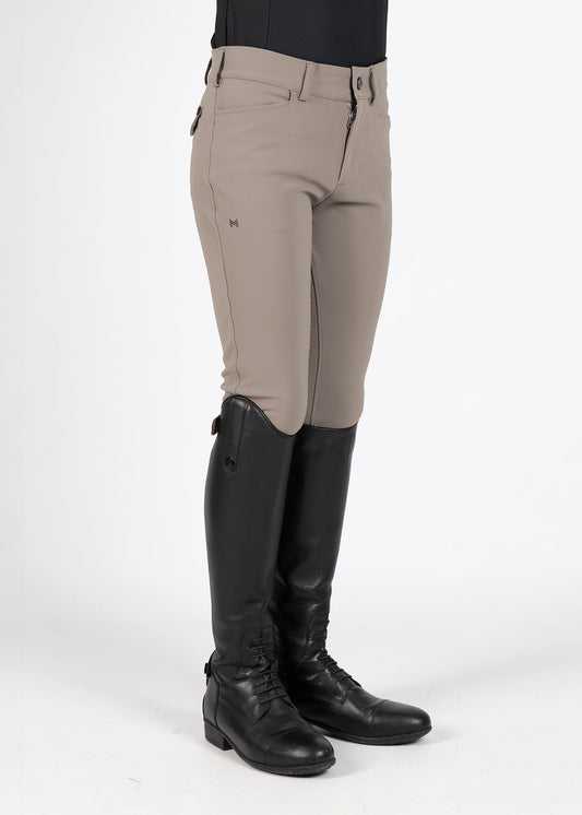 Pantalones Maximilian Equestrian YR Performance pantalón de equitación (Taupe) para equitación - vista 2