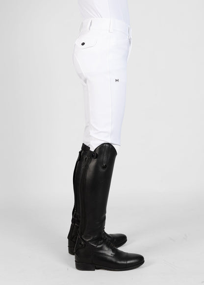 Producto ecuestre Maximilian Equestrian YR Performance Breeches (White) detalle 7
