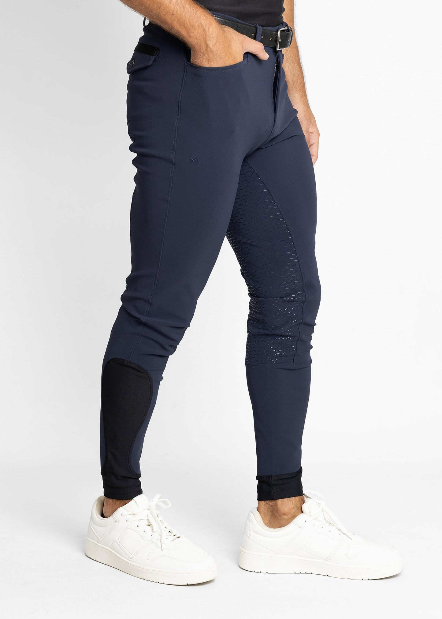 Producto ecuestre Maximilian Equestrian Performance Breeches (Navy) detalle 2